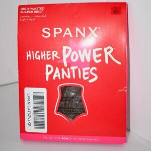 SPANX Higher Power Panties in Chestnut Brown Size: LG#2746 NWT